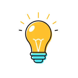 Tip lightbulb icon